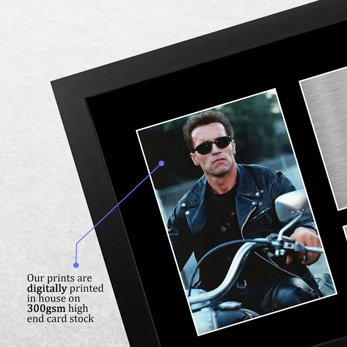 HWC Trading Arnold Schwarzenegger A4 Incorniciato Firmato Regalo Visualizzazione Delle Foto Print Immagine Autografo Stampato Per The Terminator Gli Appassionati Di Cinema