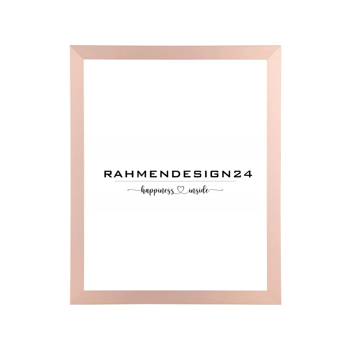 Cornice portafoto Puzzlerahmen | Oro rosa 21 x 29,7 cm (DIN A4) | Vetro acrilico ANTIREFLEX/ANTIRIFLESSO | Cornice da galleria, cornice intercambiabile, decorazione per parete e tavolo