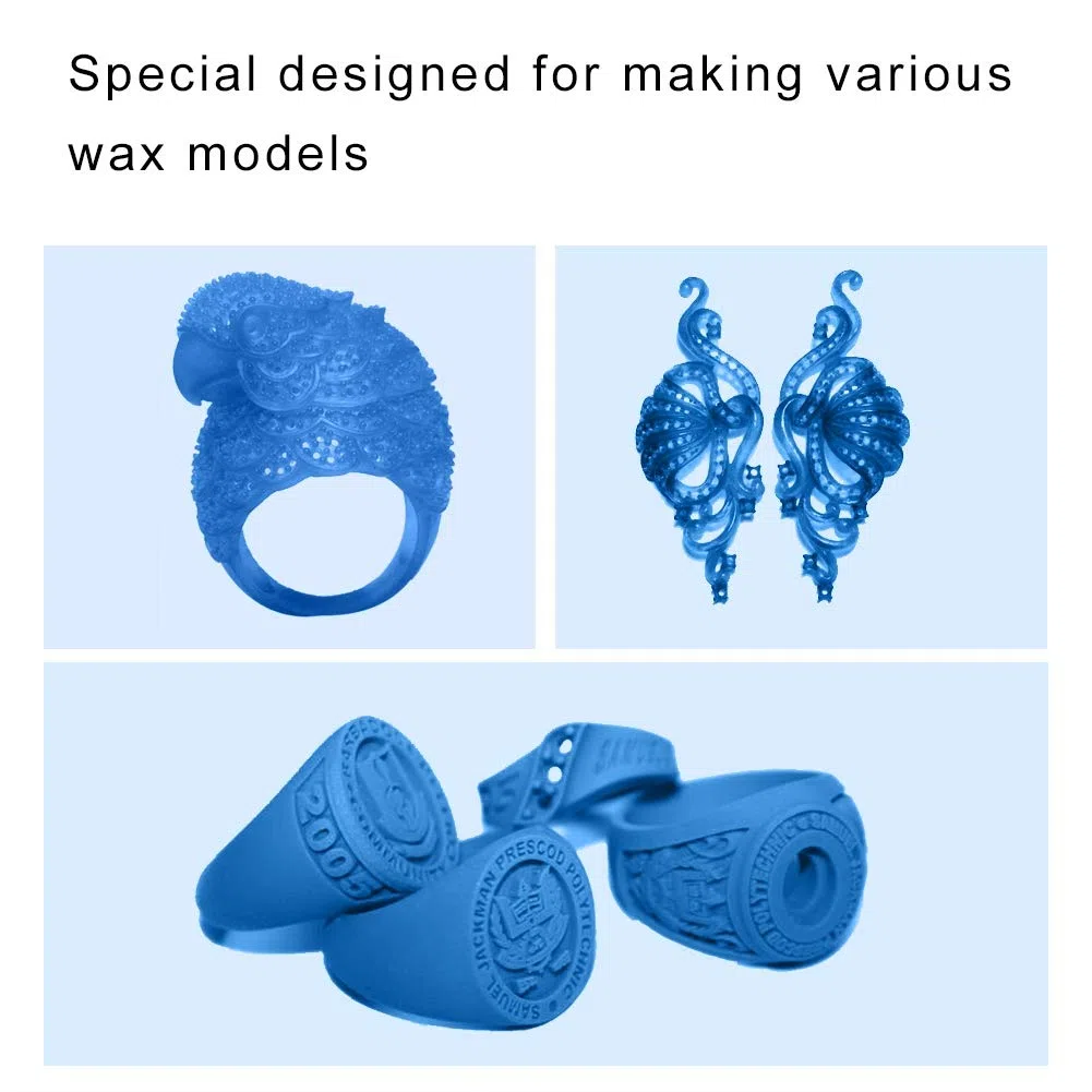 Buachois Linea di Cera per Gioielli, Filo di Cera, Materiali per Stampaggio, Linea Dewax per Modellazione di Gioielli, Strumenti per la Creazione di Modelli di Anelli(1mm)
