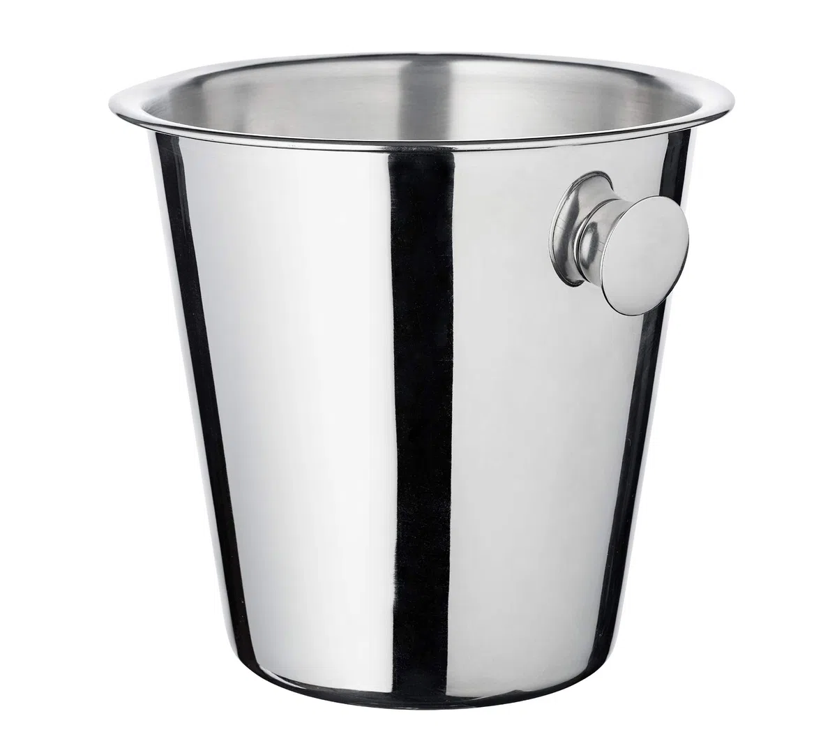 EDZARD Set da 2 Secchiello per champagne Cara (Ø 40 cm, H 21 cm), acciaio inox martellato, per 5 bottiglie – secchiello per spumante grande, secchiello per bottiglie, secchiello per vino