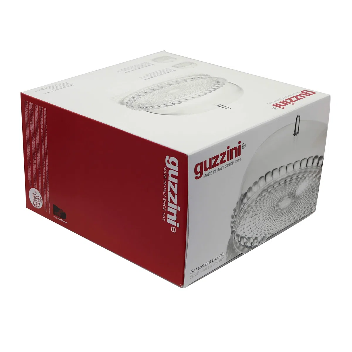 Guzzini - Tiffany, Set Tortiera Piccola - Trasparente, Ø 30 x h16 cm - 19950100