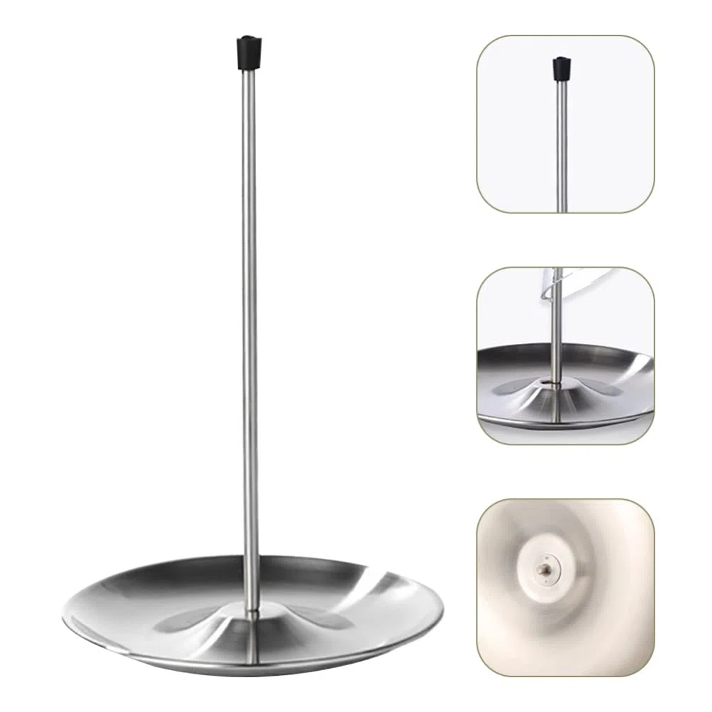 Alipis Decanter Pratico in per Essiccazione Inossidabile Acciaio Vassoio Antigoccia, Design Semplice Mantenere Asciutto Vino Casa