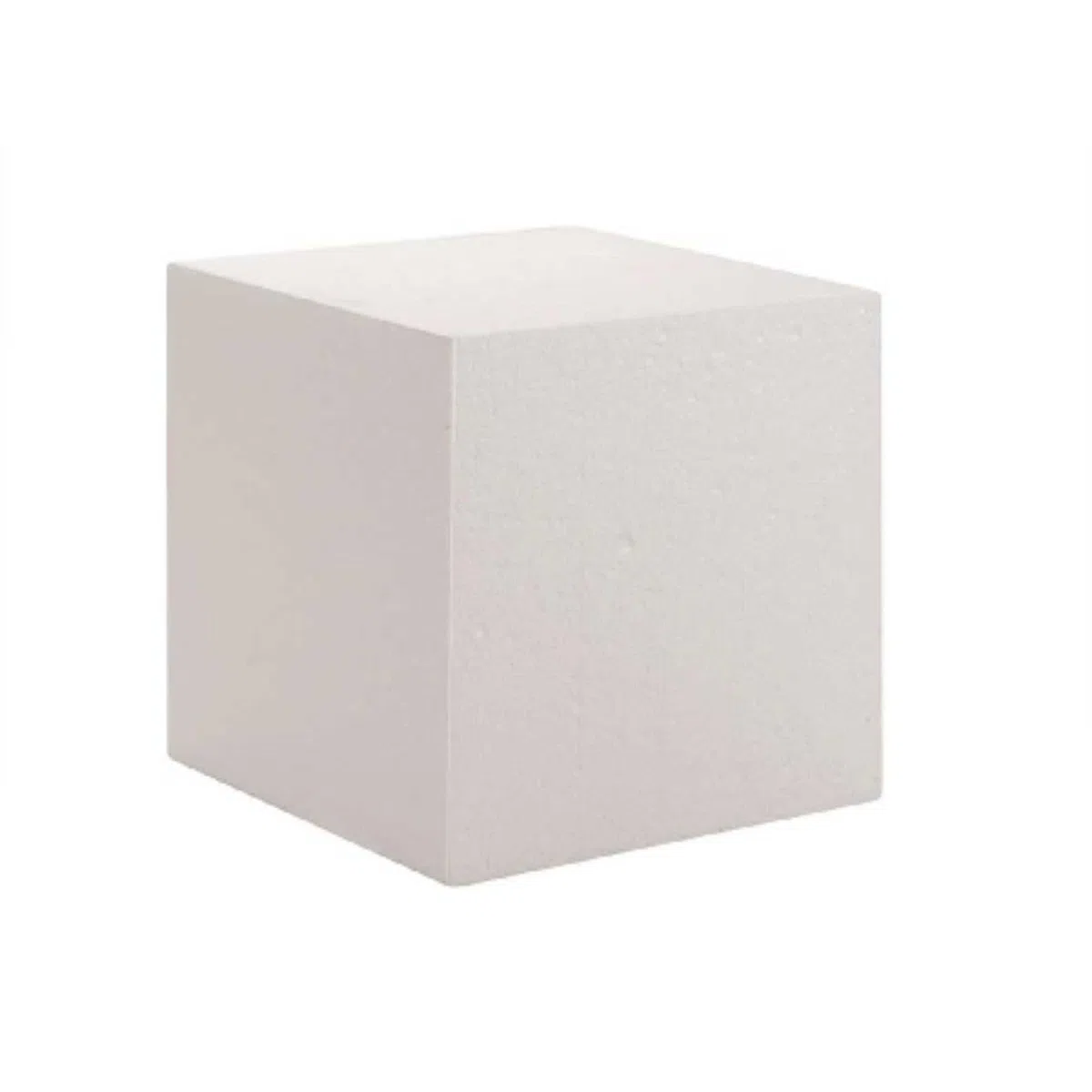 Cubi in Polistirolo, Blocchi Quadrati per Cake Design, Scultura e Fai da Te, Basi Cubetti in Polistirene Espanso per Hobby, Decoupage, Composizioni Floreali e Modellismo (50x50x50 cm)