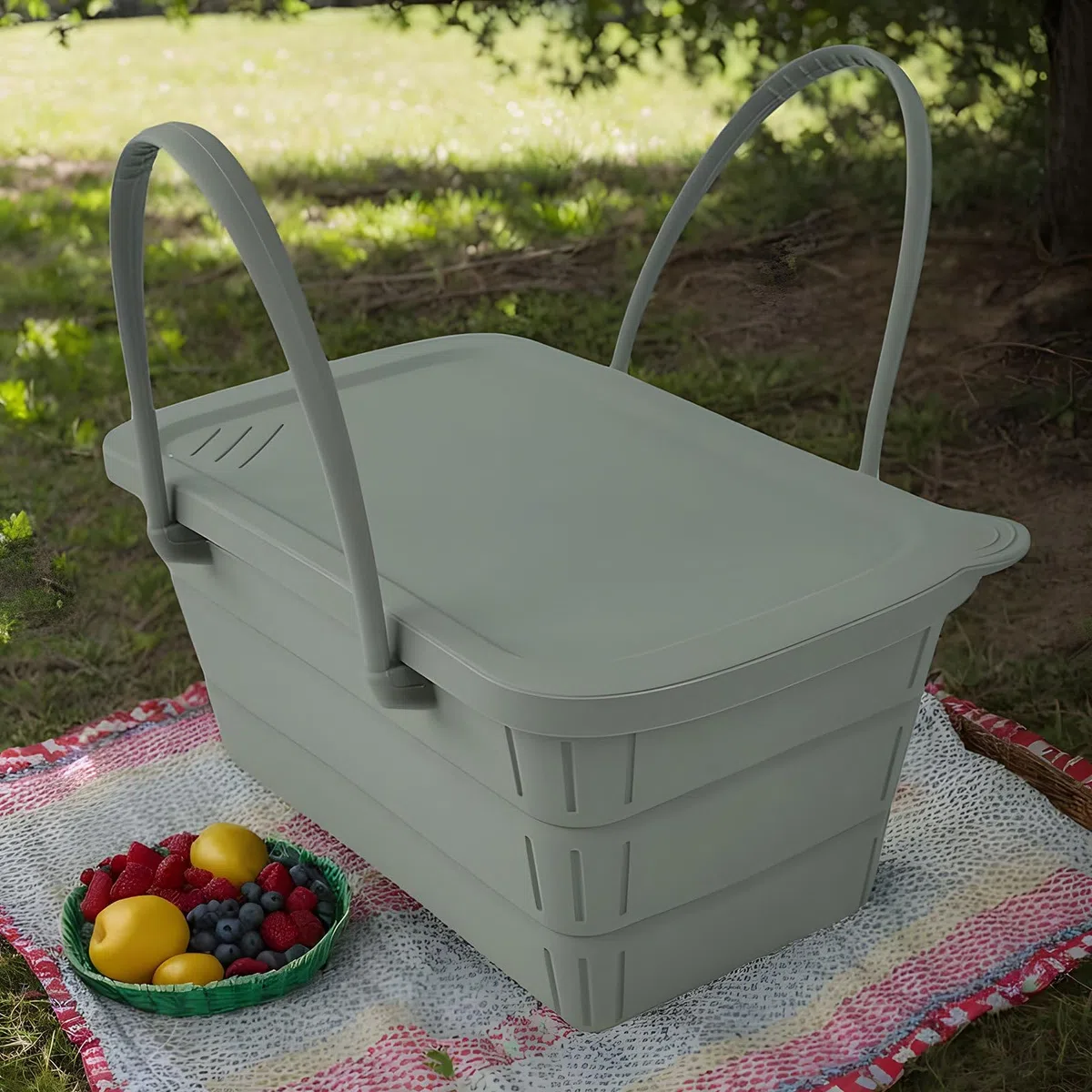Secchiello Porta Ghiaccio per Festa - Grande Silicone Freddo prolungato | Portabevande Termico per Birra Champagne - per Spumante, Insalata, Picnic, Spiaggia, Raduni,