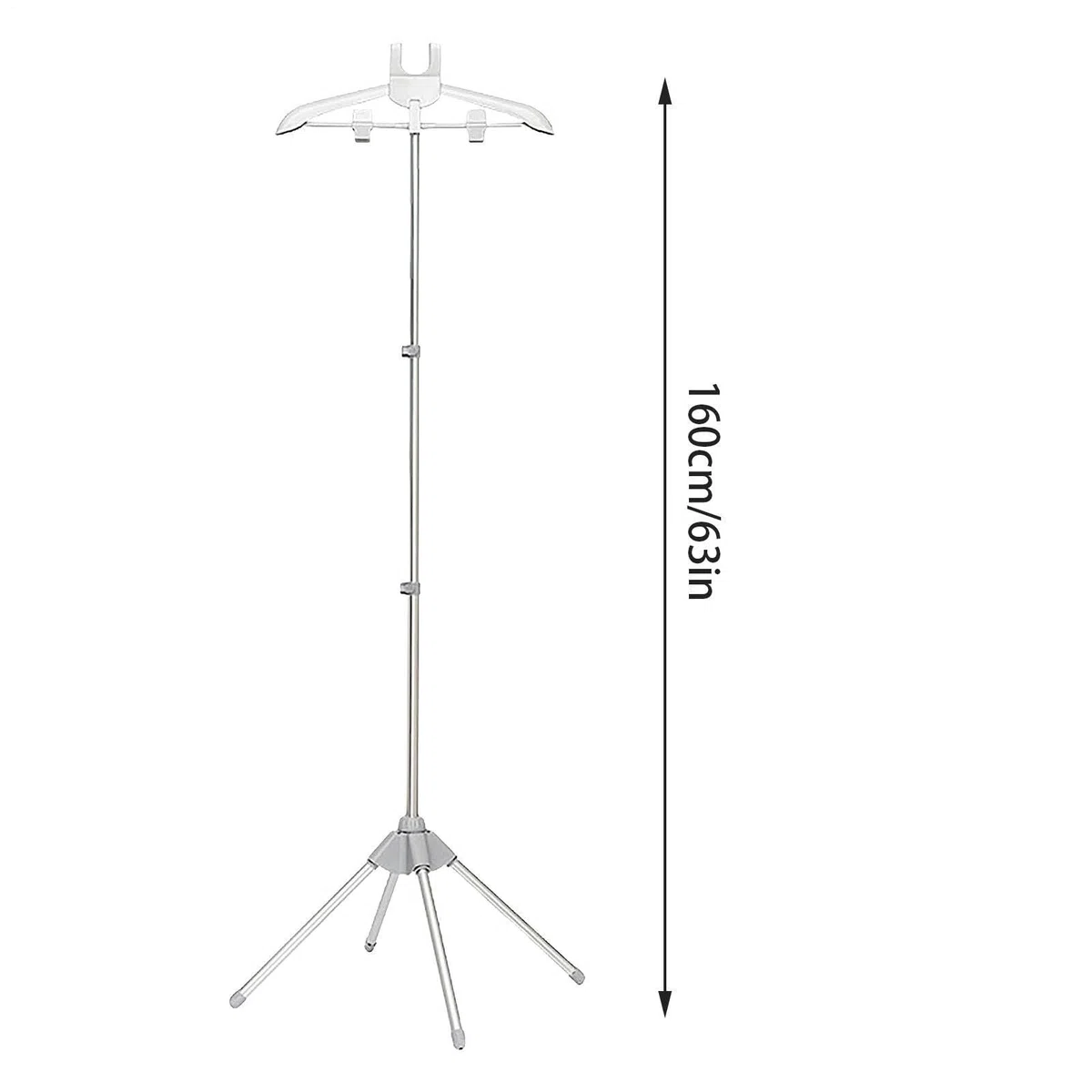 Appendiabiti Vapore - Grucce Per Ferro Da Stiro Vapore | Stendibiancheria pieghevole | Supporto Da Stiro Verticale Telescopico Fornito Con Guanti Da Stîro | Indumento Steamer Rack Per Ferro Vapõre