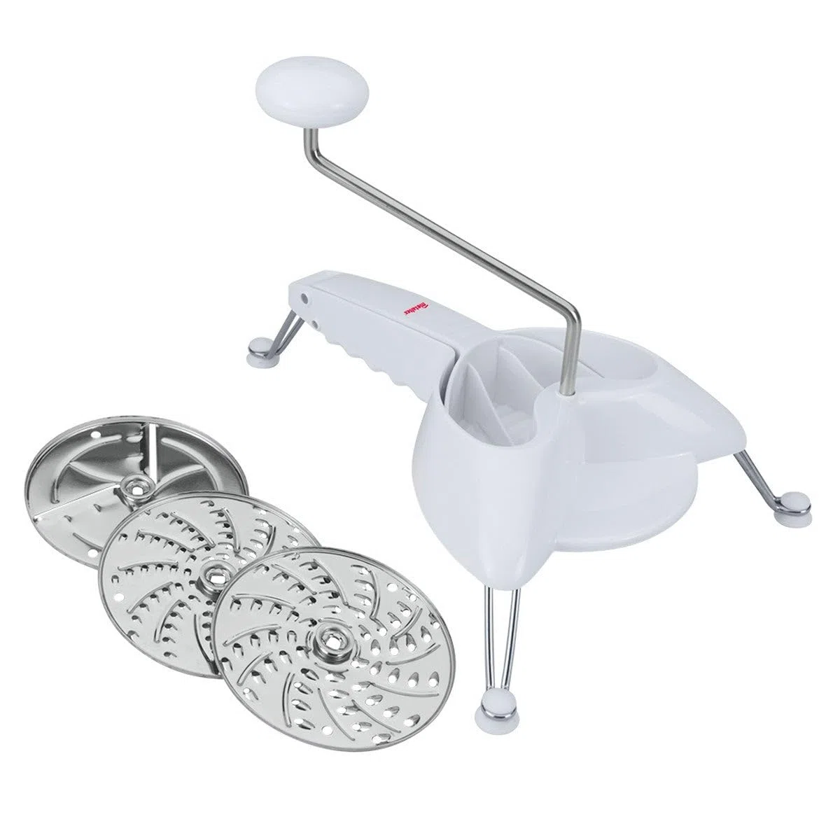Metaltex Julienne - Grattugia con i piedi JULIENNE