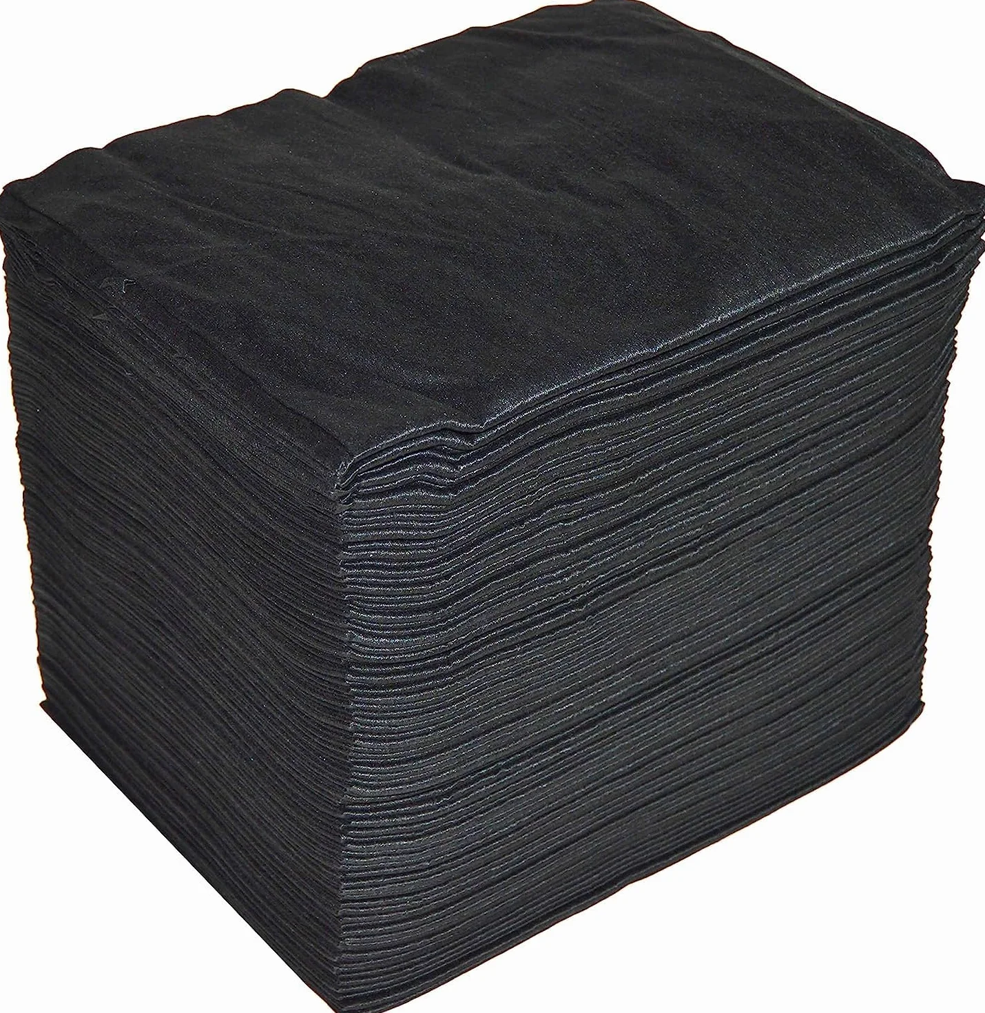 MUNTRADE 100 Pezzi Asciugamani Monouso 80x40 cm in Tessuto Non Tessuto Colore Nero | per Parrucchieri, Saloni di Bellezza, Medicina Cosmetica Pedicure, Hotel, Saloni per Massaggi ai Piedi e Casa