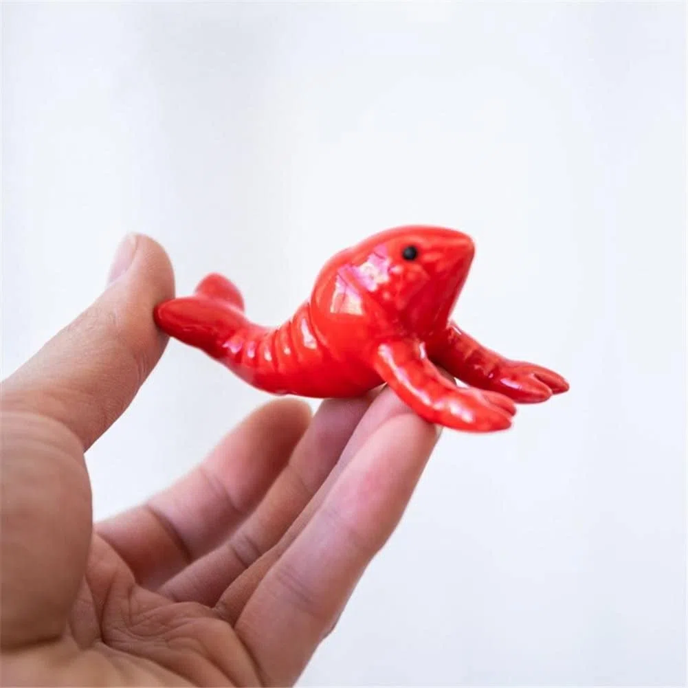 Porta di Bacchette in Ceramica Porta a Forma di Pesce a Forma di Pesci a Forma di Pesce Grazioso Tapsticks Tappeti Cucina Utensili Cucina