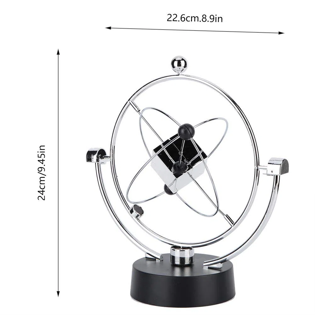 Raguso Newton Orologio da polso per casa, ufficio, con pendolo, Newton, perpetual movimento macchina, pendolo di Newton, palla da ufficio, decorazione per macchina a movimento perpetuo