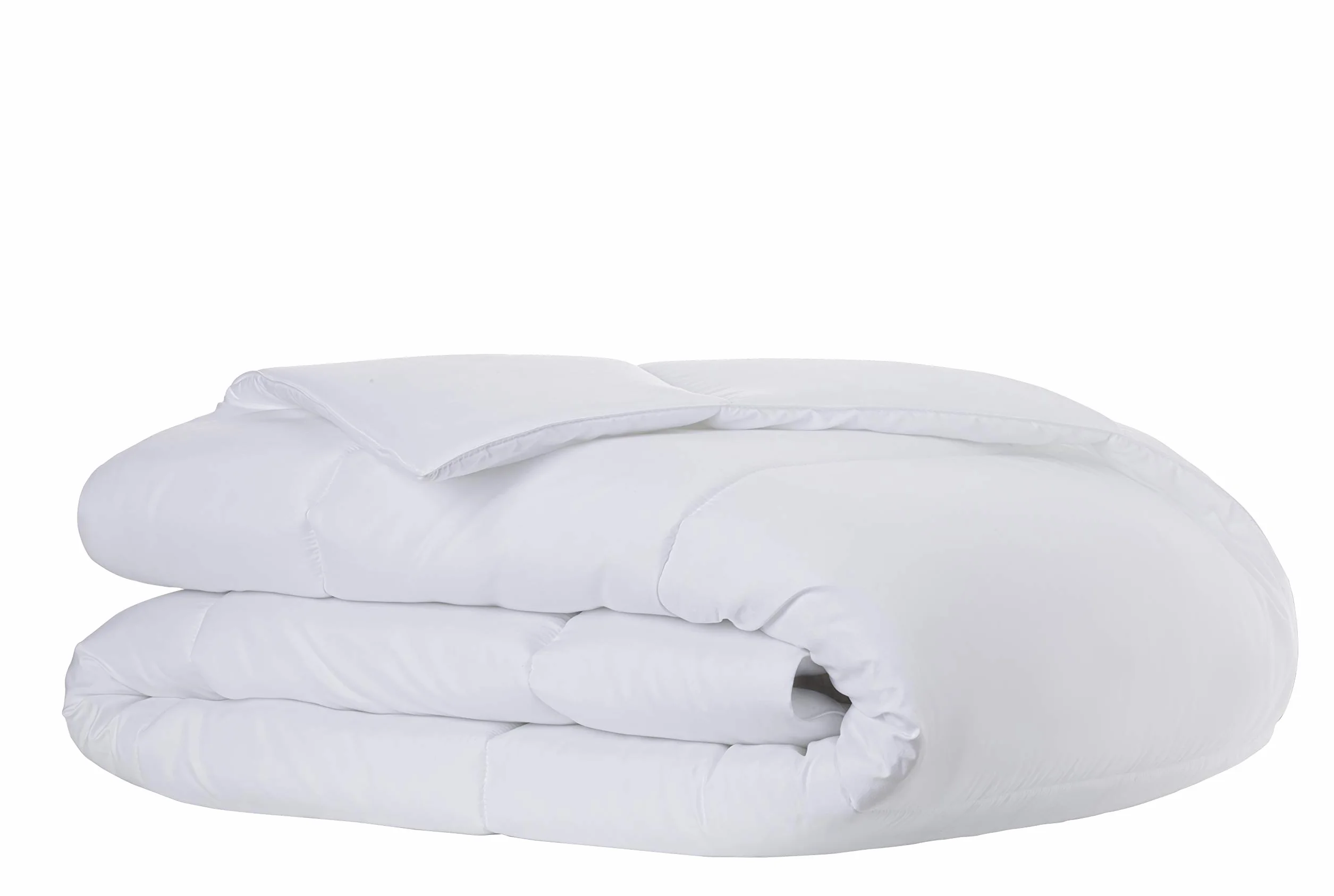 Todocama - Piumino trapuntato in fibra antiacaro, autunno-inverno, 300 g/m², Bianco, Dimensione piumino: 80 x 160 cm