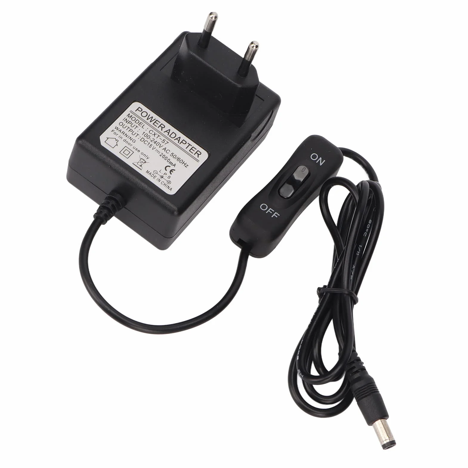 HEEPDD Adattatore di Alimentazione per Taglierina in Schiuma, Durevole Massimo 30 W 100‑240 V Adattatore per Taglierina a Filo Caldo in Metallo di Facile Controllo per l'industria (Spina UE)