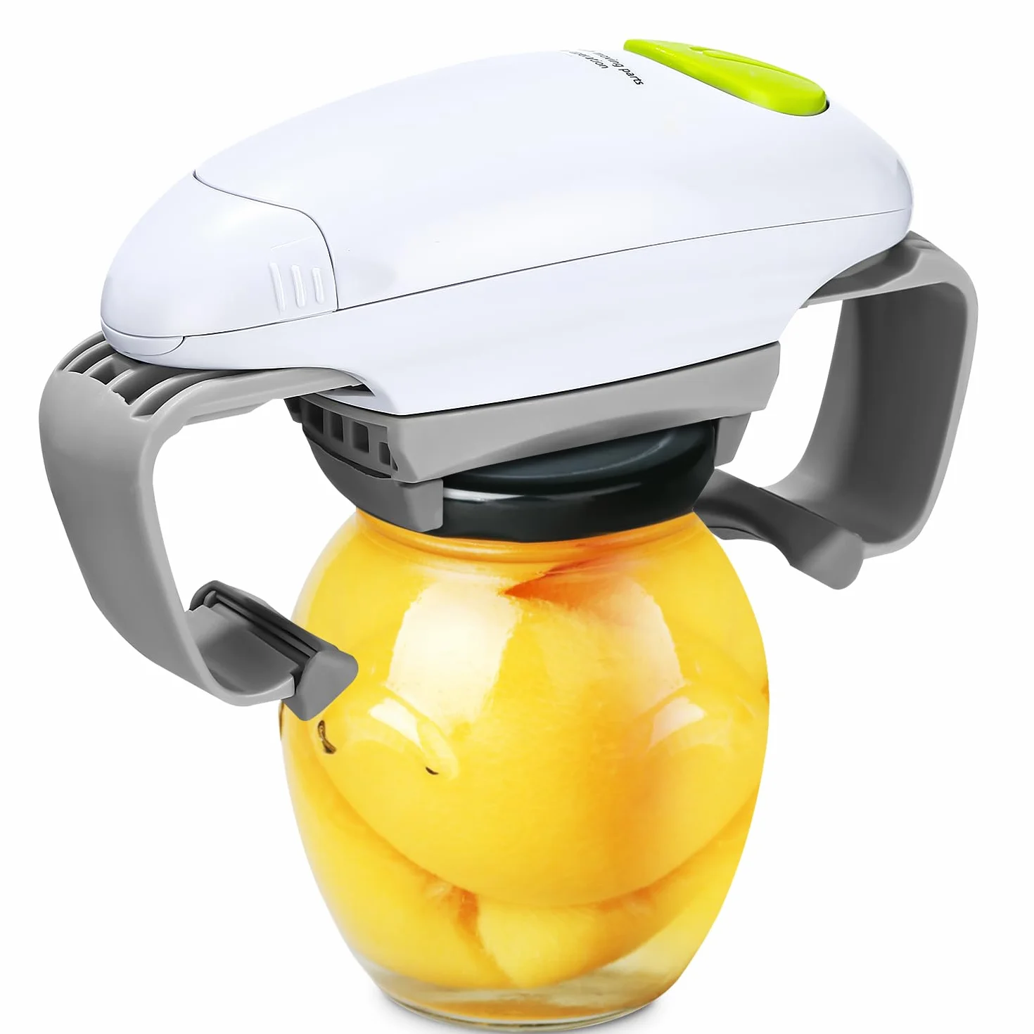 Apriscatole elettrico professionale per cuochi e anziani, apri barattoli automatico con bordo liscio, apertura senza sforzo di lattine e barattoli, apriscatole per artrite, gadget utili