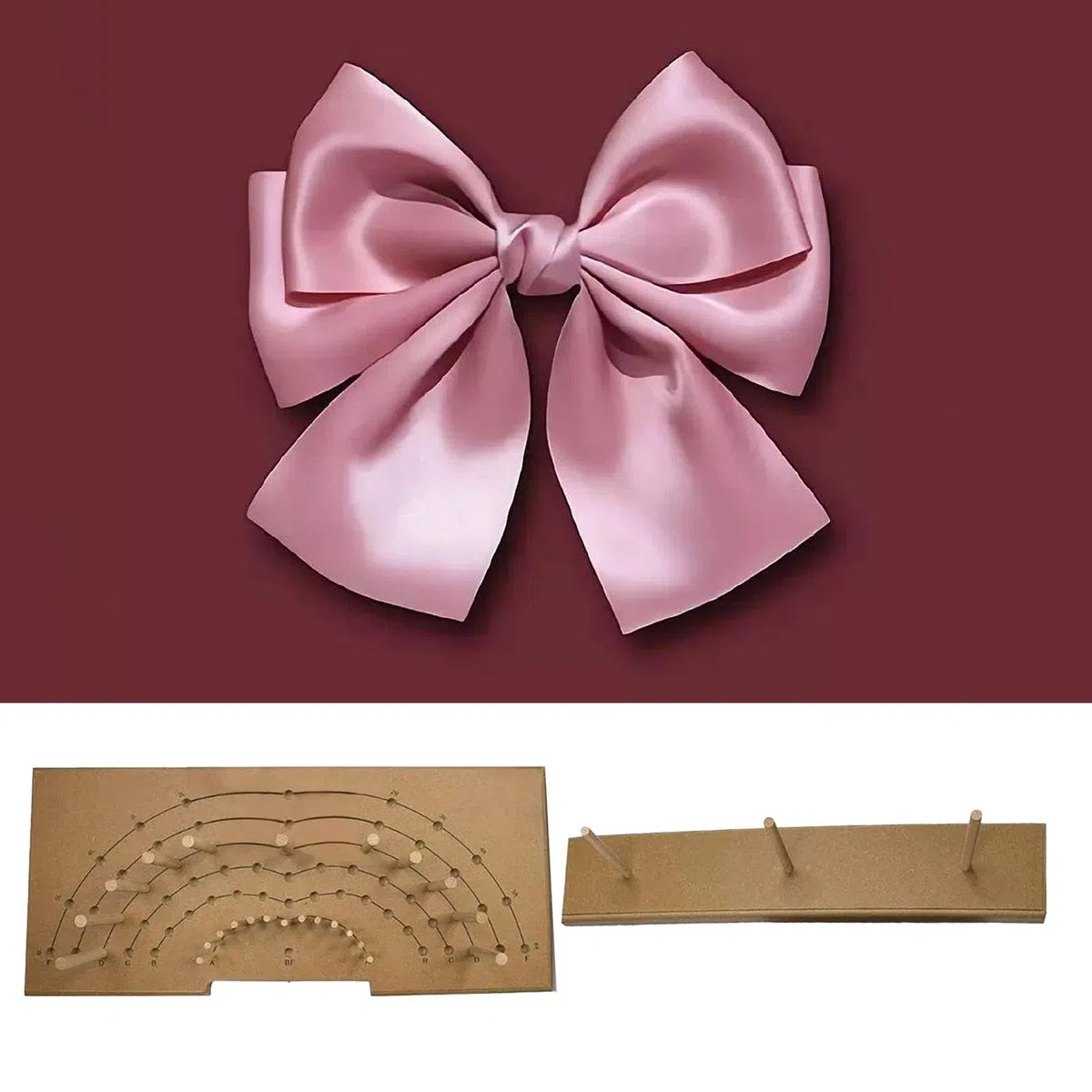 Bow Maker Vari Mestieri Natale Grandi Fiocchi Regali Archi Ghirlanda Strumento per Creare Archi