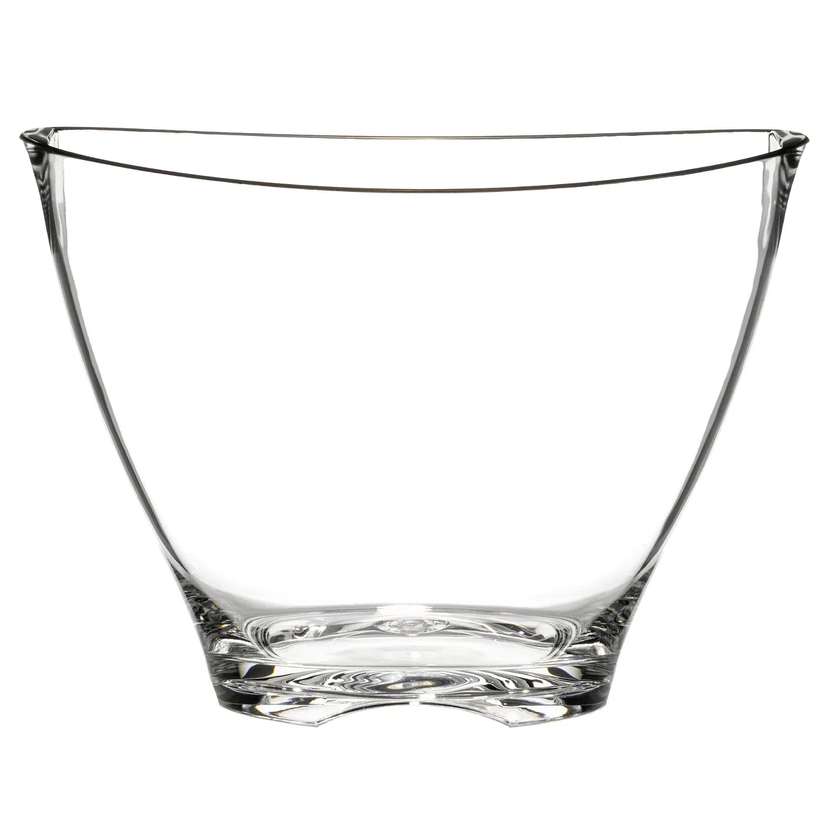 Secchiello Per Portaghiaccio "Iceberg Bucket Clear" per 2 Bottiglie, Trasparente, Capacità 4.75 L - Brevetti Waf