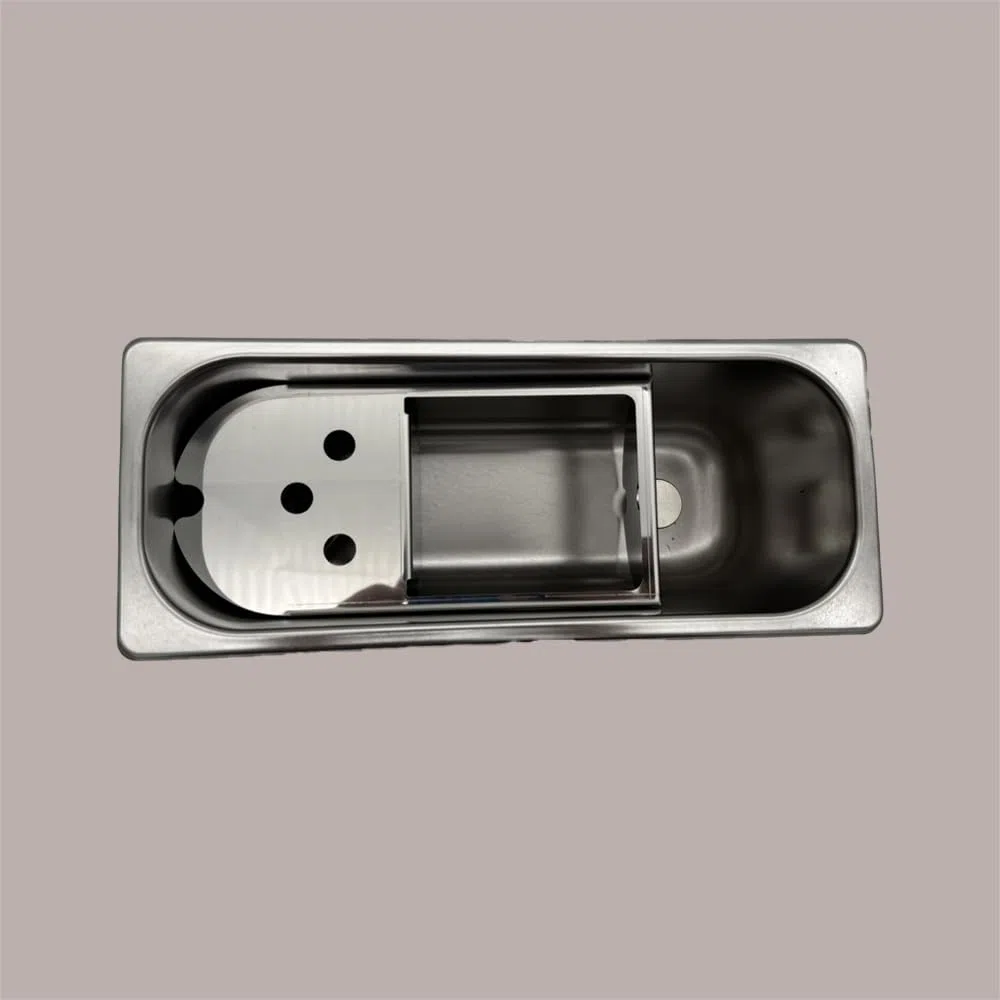 Lucgel Lavaporzionatore Acciaio Inox per Gelaterie 27x11 H12 Cm