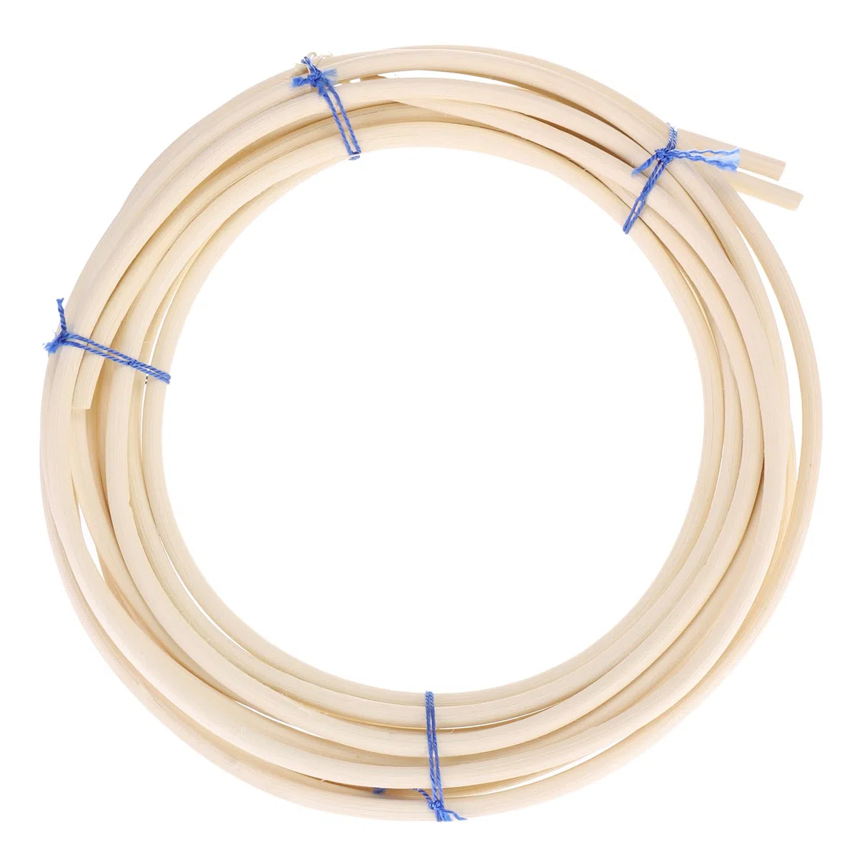 PATIKIL Rotondo Reed Spline 7 m x 6 mm, Rotolo di Canna per Intreccio, Bobina di Rattan Reed per Fai Da Te Mobili Intreccio Cesti, Materiali per Creazione/Riparazione di Vimini, Legno