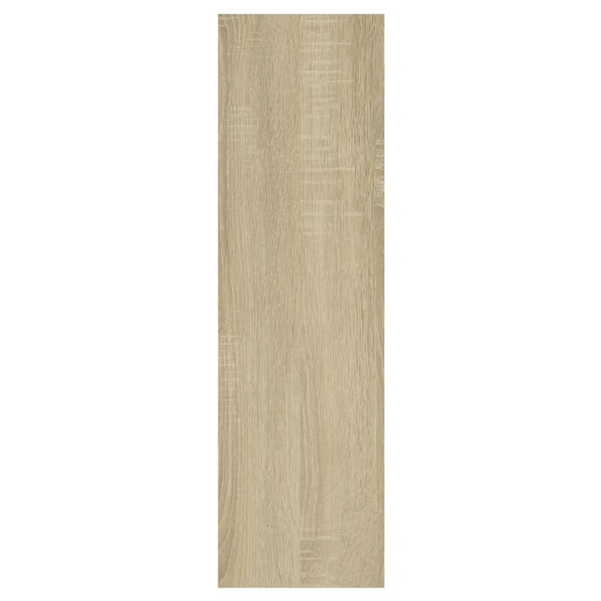 Gecheer Mensola da parete con scomparti aperti, per CD, DVD, in legno di rovere Sonoma, 75 x 16 x 55 cm, for libri, collezioni, decorazioni