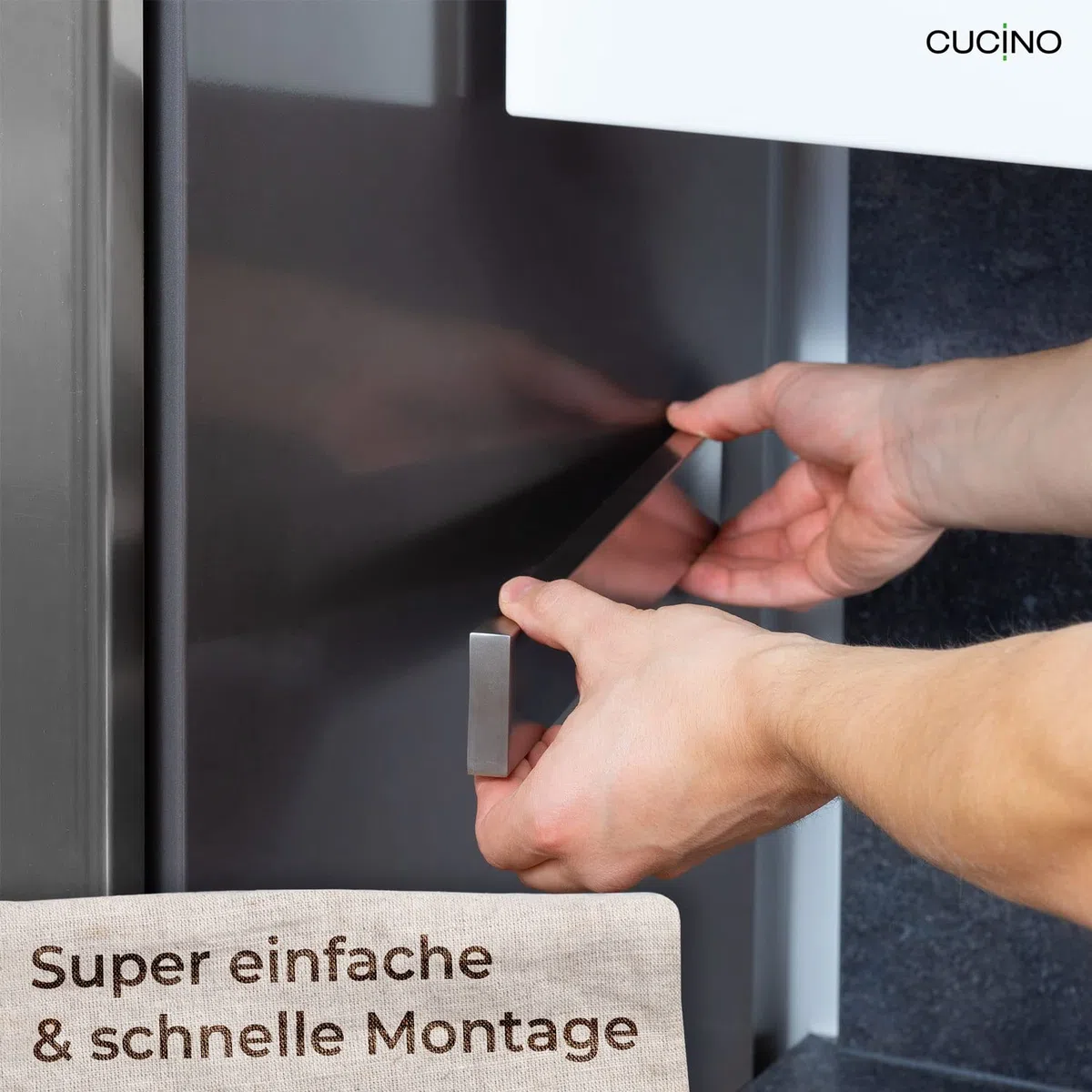 Magnetic Bar Knife con magnete extra forte - Specialmente per il frigorifero, barra magnetica bifacciale in acciaio inox - 40 cm
