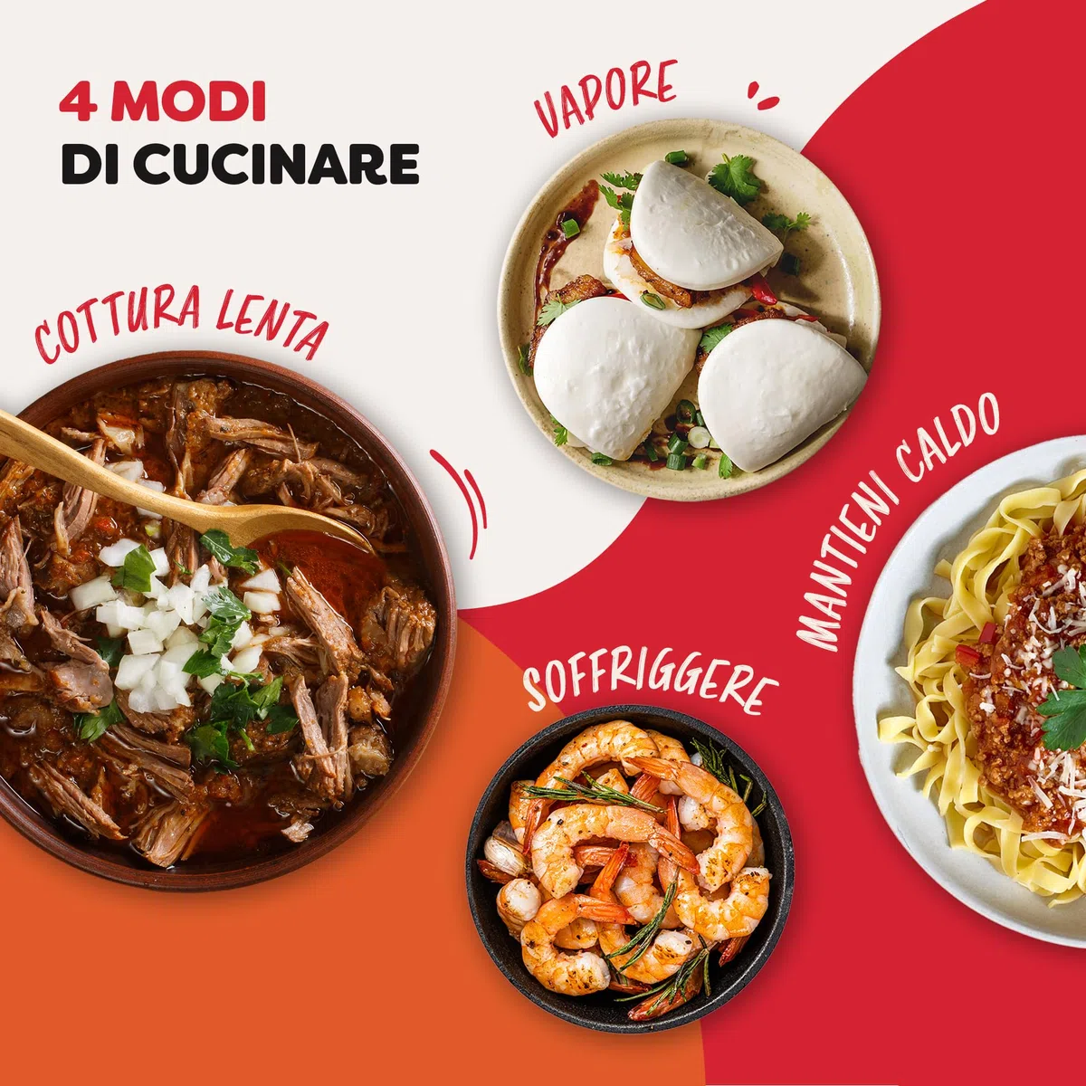 Instant Pot - Pentola A Cottura Lenta Superiore - Sistema di cottura multifunzione da 7,1L con impostazioni di cottura lenta, saltata, vapore e mantenimento del caldo, antiaderente