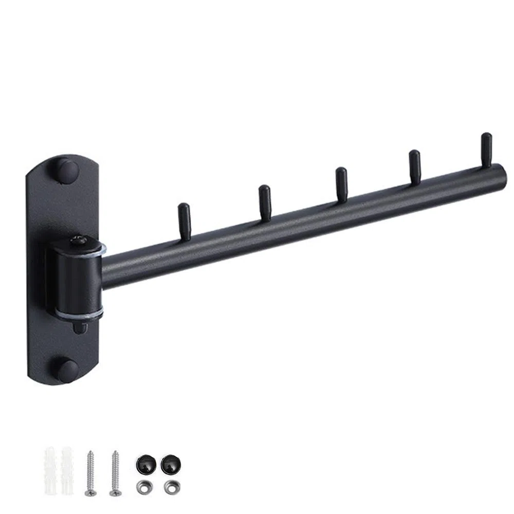LEZED Appendiabiti da Parete in acciaio inox pieghevole Ganci de Porta Guardaroba Appendiabiti Pieghevoli Ganci Appendi Cappotto Appendiabiti Organizer con Supporto