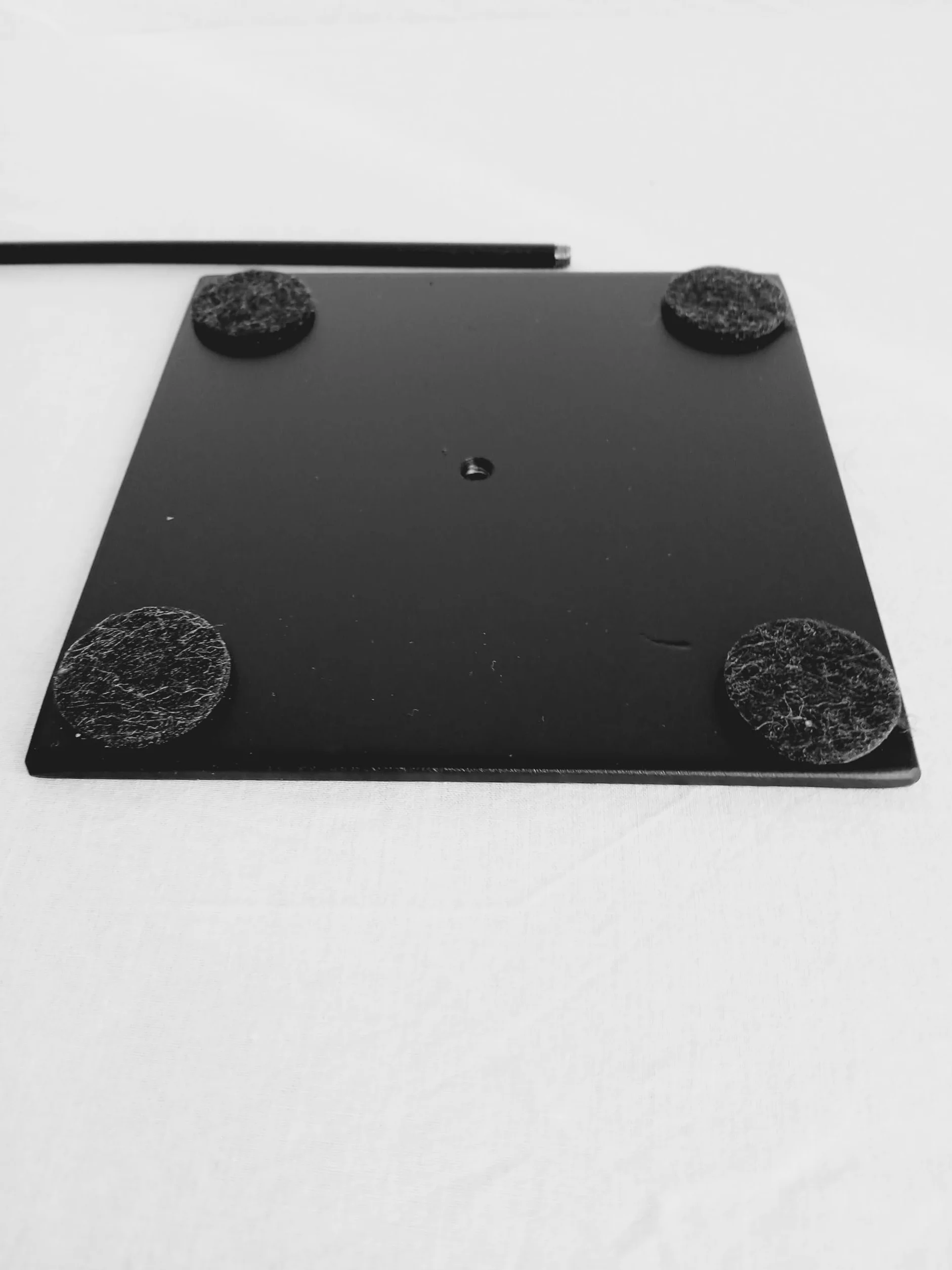 Base per maschera africana in legno, espositore, supporto interamente in metallo, 11 altezze a scelta da 20 a 120 cm, adatto a tutti i tipi di maschere (HAUTEUR 32 CM)