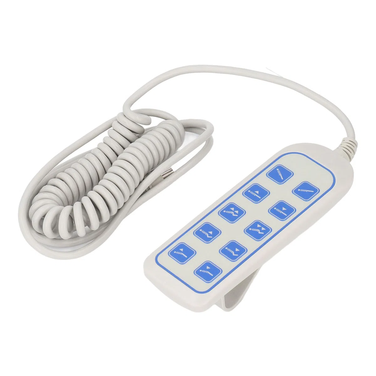Cryfokt Telecomando per Letto Sollevabile, Controller Letto Sollevabile con Spina Multiuso IP66 a 8 Pin per Barra Pieghevole