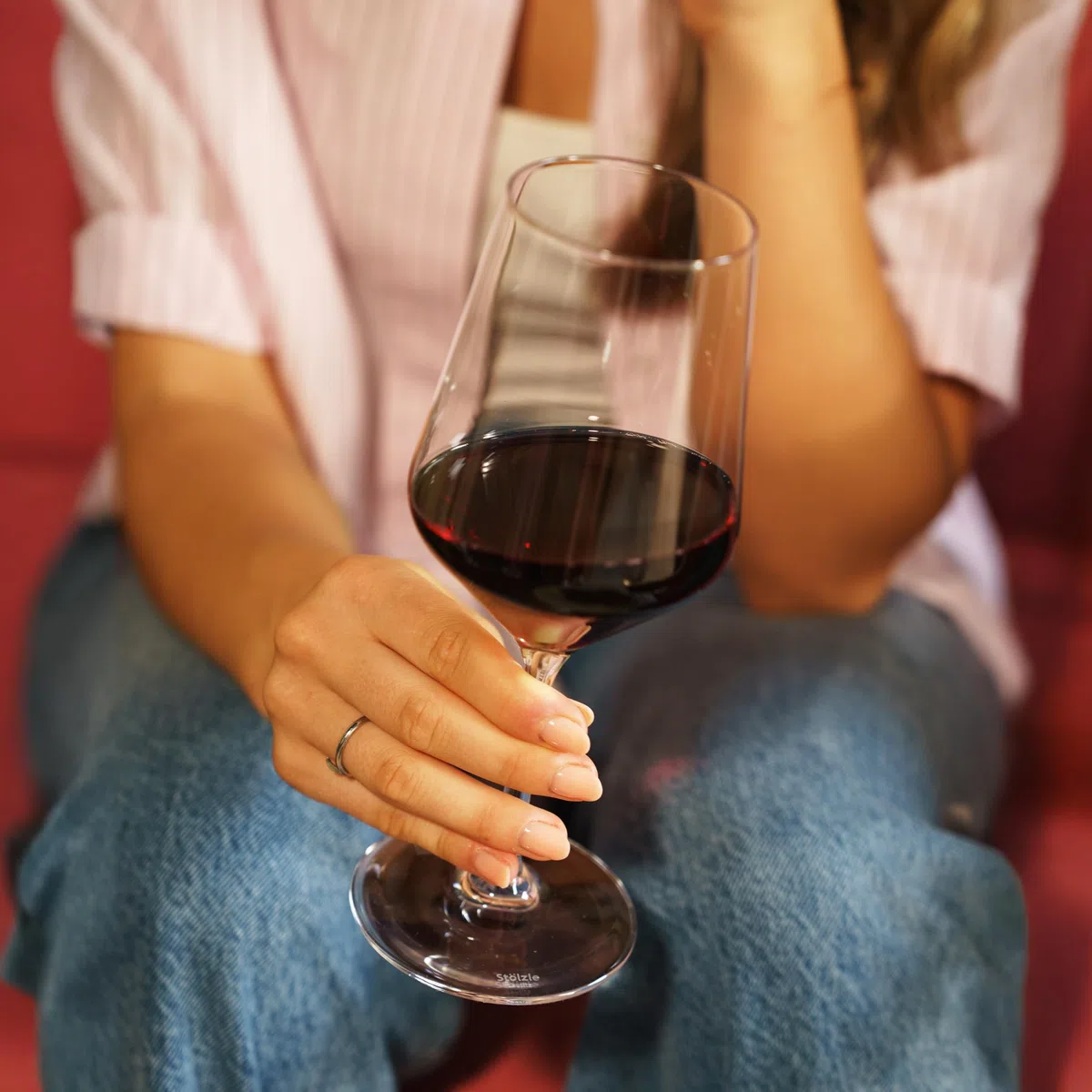 Stölzle Lausitz Bicchieri da Vino Rosso Revolution Set di 6, 490 ml – Calici in Cristallo di Alta Qualità per Vini Rossi – Lavabili in Lavastoviglie e Resistenti agli Urti
