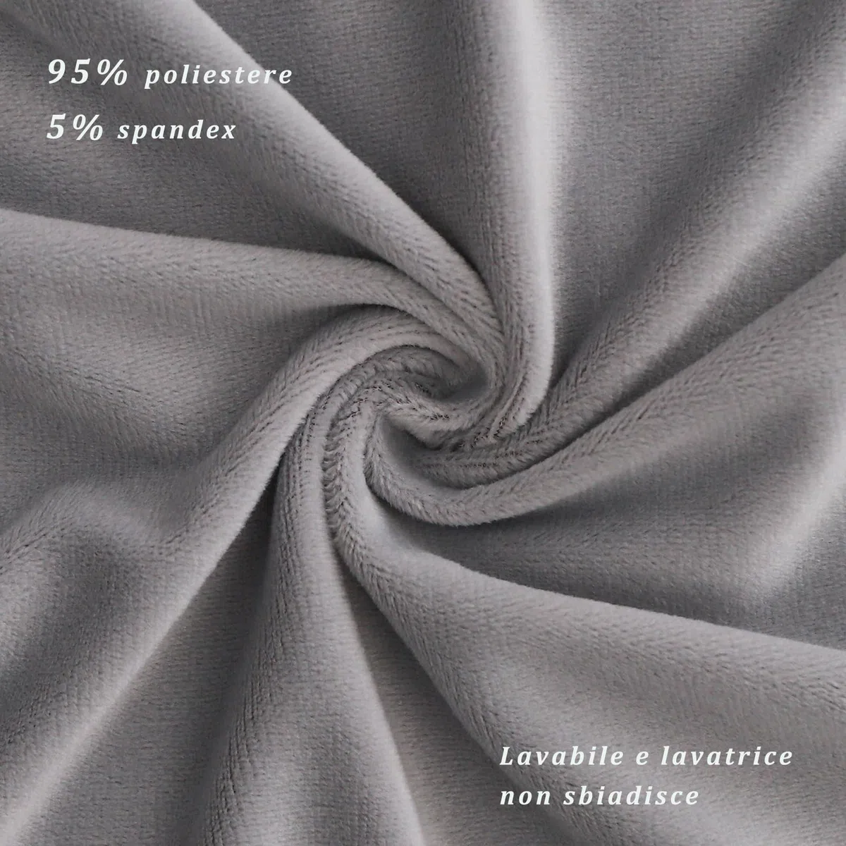 WSGJHB Copri Testata Letto Matrimoniale，Elastico Copritesta Protezione Copritestiera Copri Testiera (180-200cm, grigio chiaro)