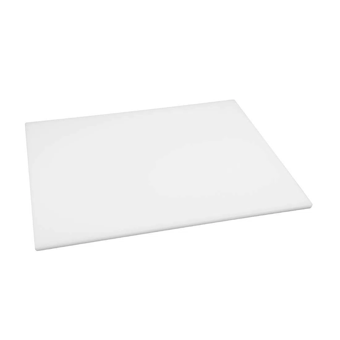 Hygiplas Tagliere in LDPE bianco codificato per latte e cottura, dimensioni: 1 (H) x 60 (L) x 45 (L) cm, polietilene a bassa densità, non poroso, impedisce l'assorbimento di sapori/odori, HC881