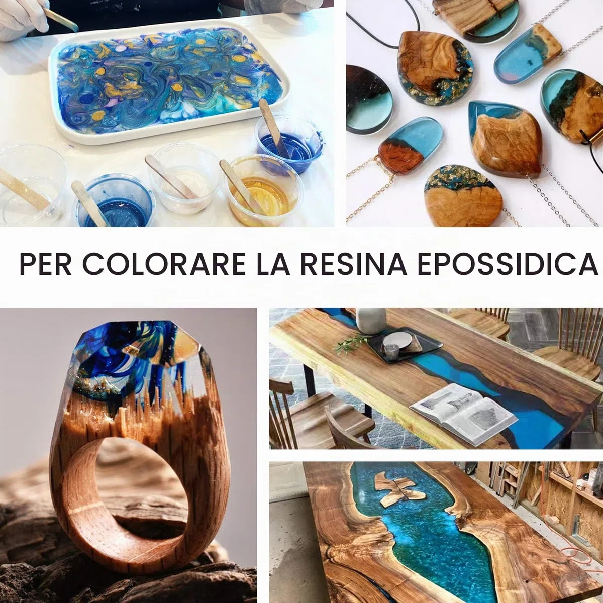 Pigmenti Coloranti Naturale, 5g*30 Colori Mica Polvere Colorante per Sapone, Slime, Resina Epossidica, Candele, Bomba da Bagno, Acqua, Cosmetici, Pittura, Feste