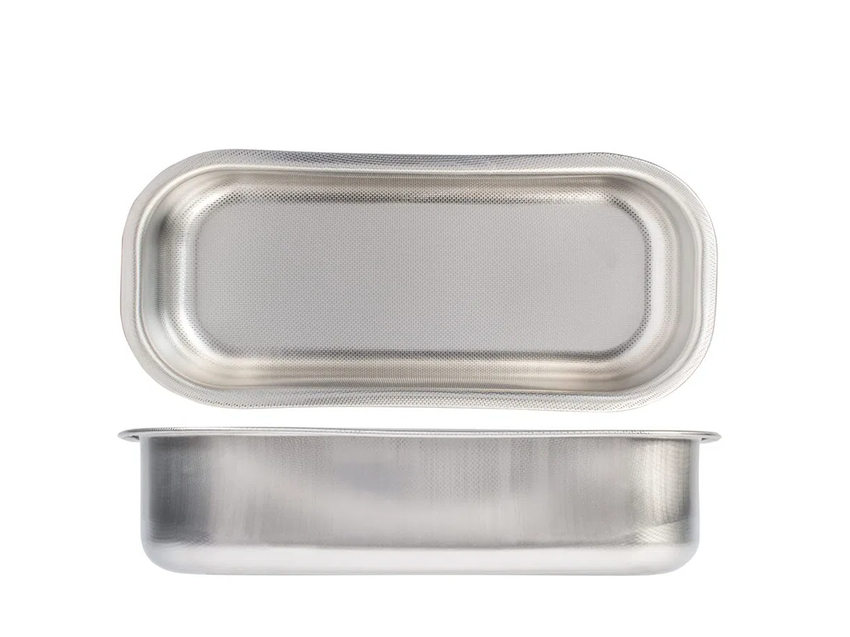 Steel Pan Plumcake Nonstick in Acciaio Inox 18/10 30x11cm