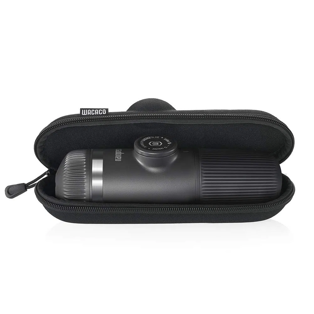 WACACO Nanopresso L-Case, Custodia Protettiva che si adatta Nanopresso con l'anello Adattatore e il Grande Serbatoio dell'acqua di Barista Kit Insieme, Grande Dimensione