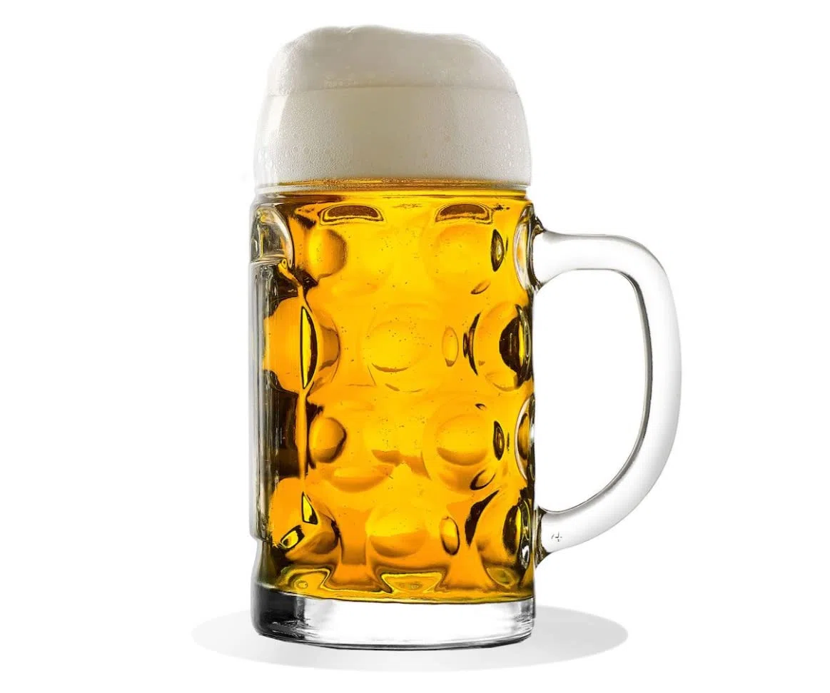 Stölzle Lausitz Oberglas ISAR boccale da 0,5 L I Boccale birra originale Oktoberfest I Set da 2 I bicchiere tradizionale I lavabile in lavastoviglie I alta qualità