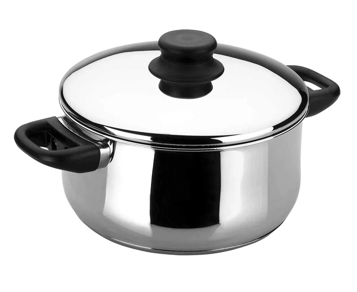 Lacor 14318- Casseruola con Coperchio garinox 18 cm