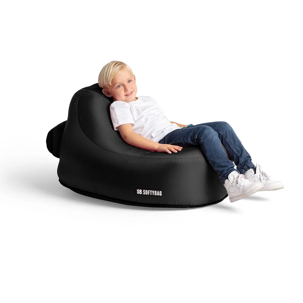 Chair Kids | Poltrona gonfiabile per bambini | Divano gonfiabile per esterni e interni | Non necessita di pompa di gonfiaggio | Facile trasporto