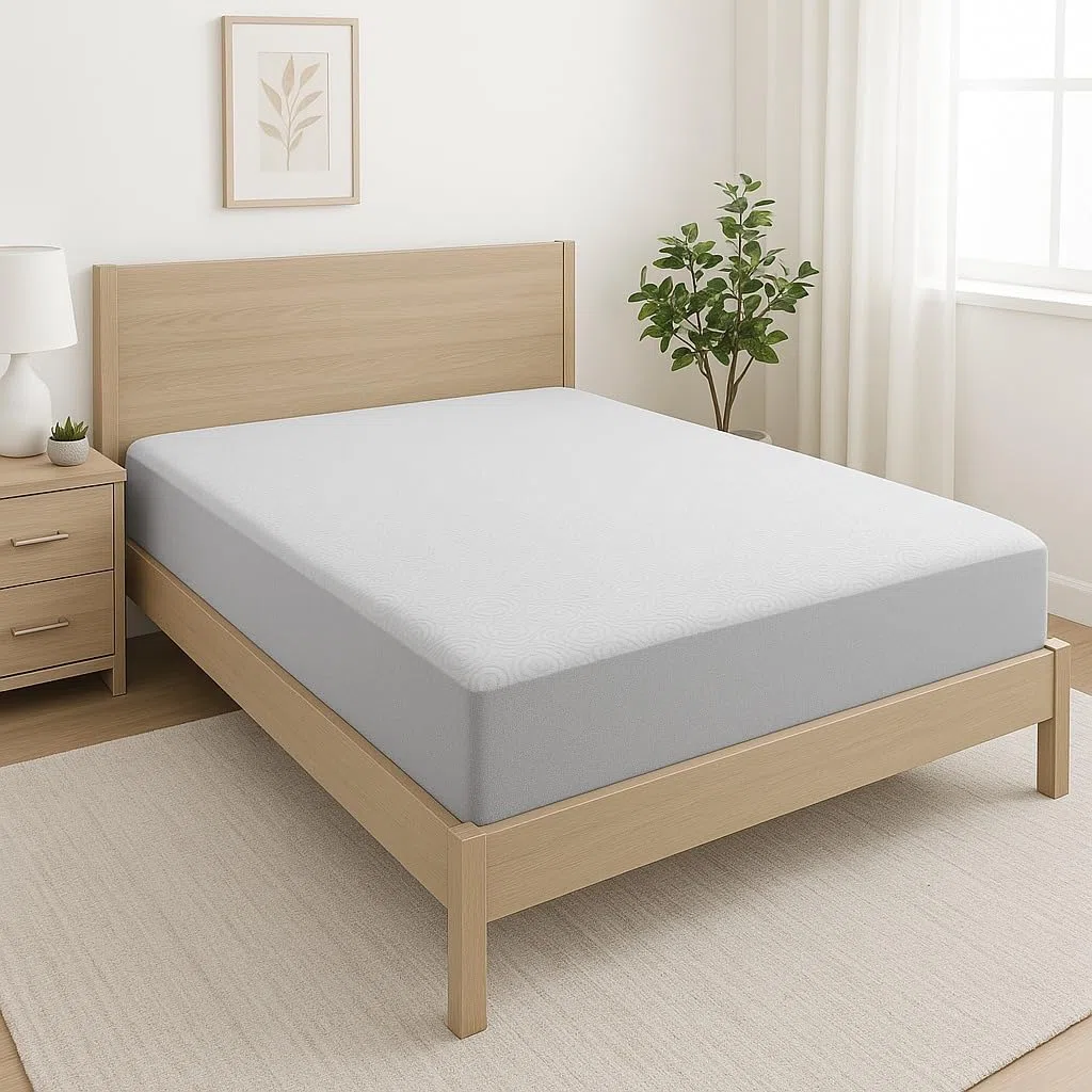 Corredocasa Coprimaterasso Spugna di Puro Cotone 100% Anallergico e Traspirante con Angoli per Un Letto Igienico- Fresco d’Estate e Caldo d’Inverno -Alta qualità Italiana (Singolo)