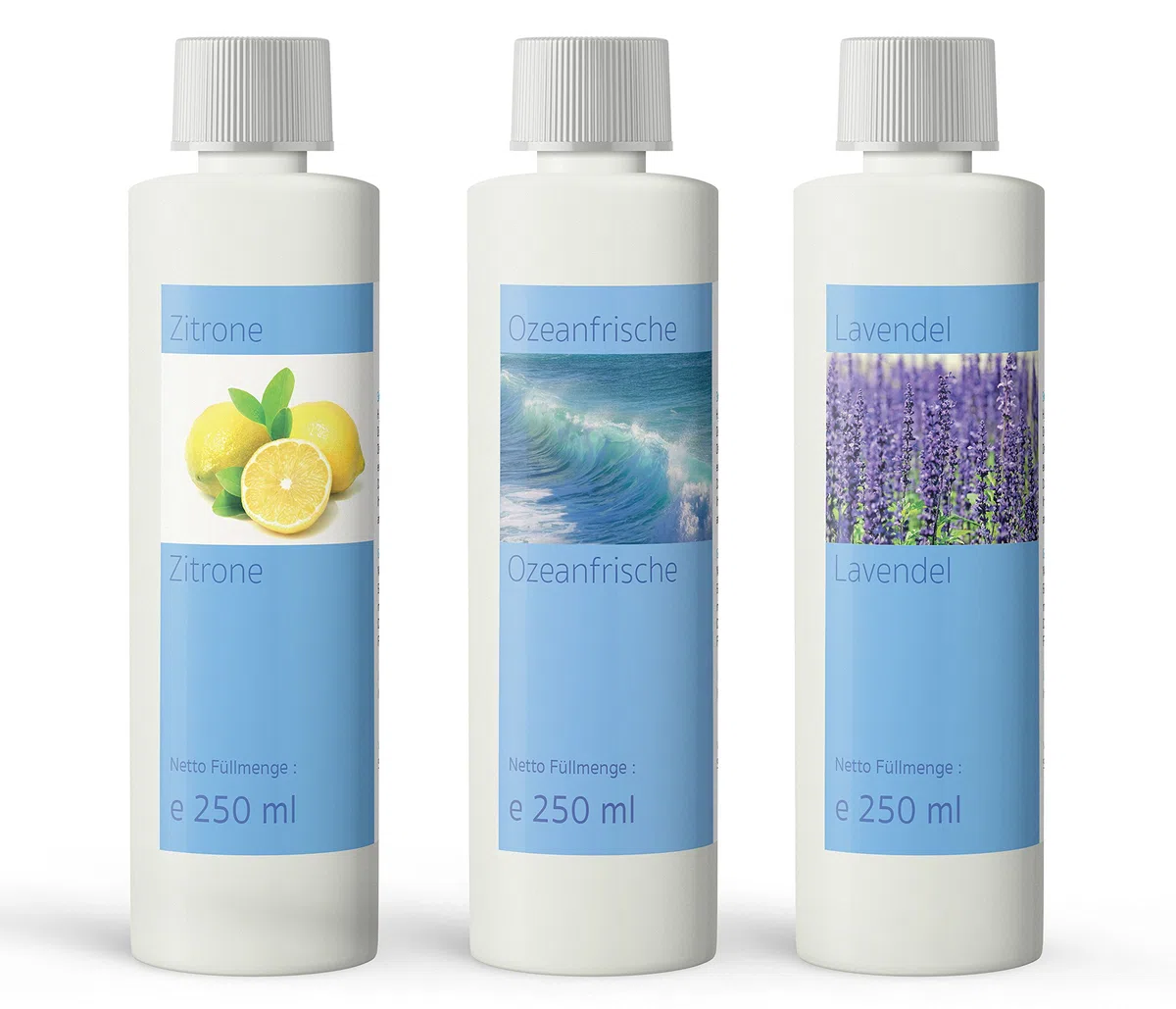 Set da 3 additivi di profumo per tutti i tipi di pulizia a vapore, 3 x 250 ml, prodotto in Germania