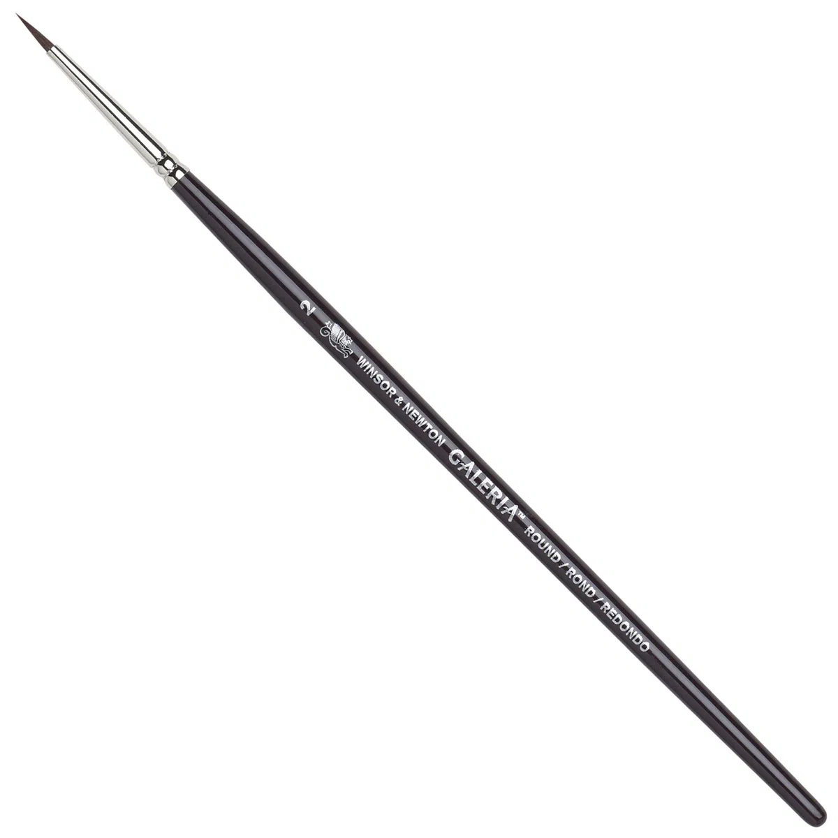 Winsor & Newton Pennello Galeria per Colori Acrilici - Manico Corto - Tondo N 2