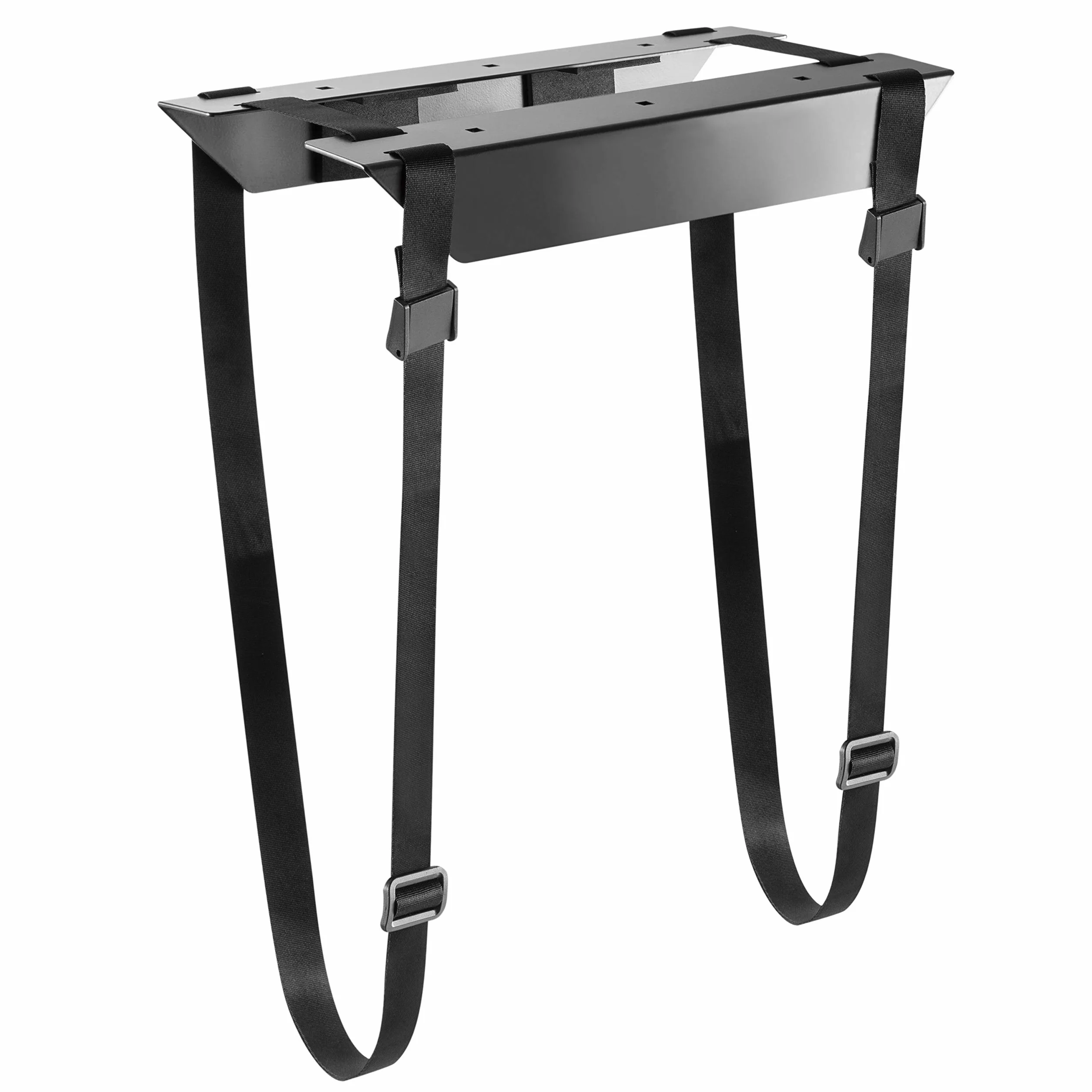 RICOO Supporto PC Staffa TRH-11 computer Sotto scrivania Casse work-station Mount desk-top tower Appoggio tavolo universale per cassa CPU Nero