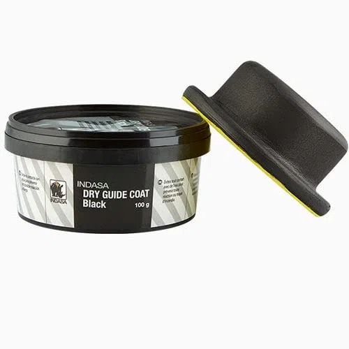 100 G Indasa controllo polvere di controllo Nero