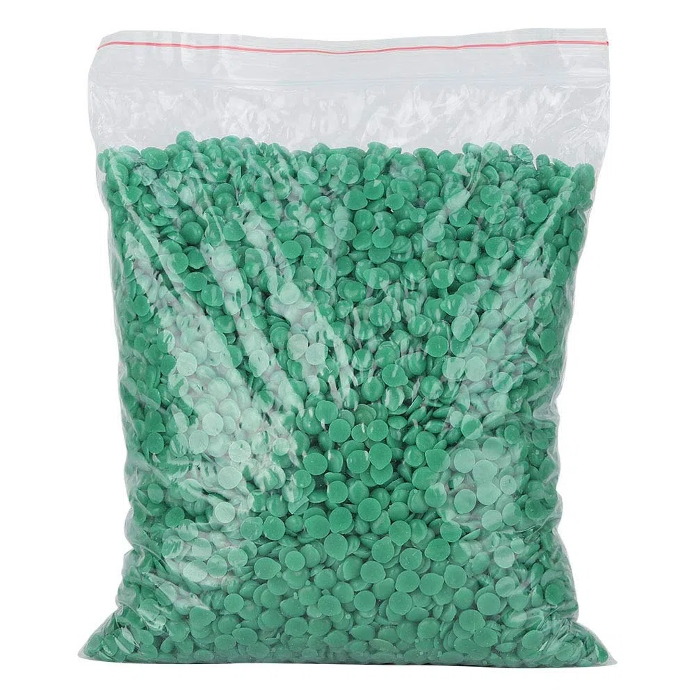Perlina di cera cera per colata di gioielli,perle di cera per colata di gioielli per cera d'iniezione professionale (Verde)