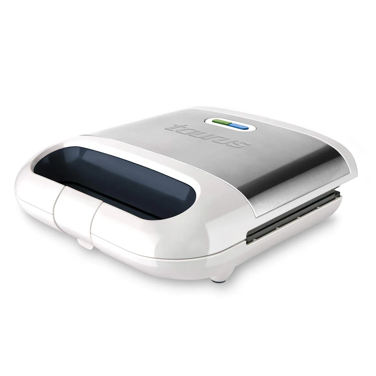 Taurus Phoenix Luxe Tostiera Grill compatta, 800 W, Plastica, Grigio