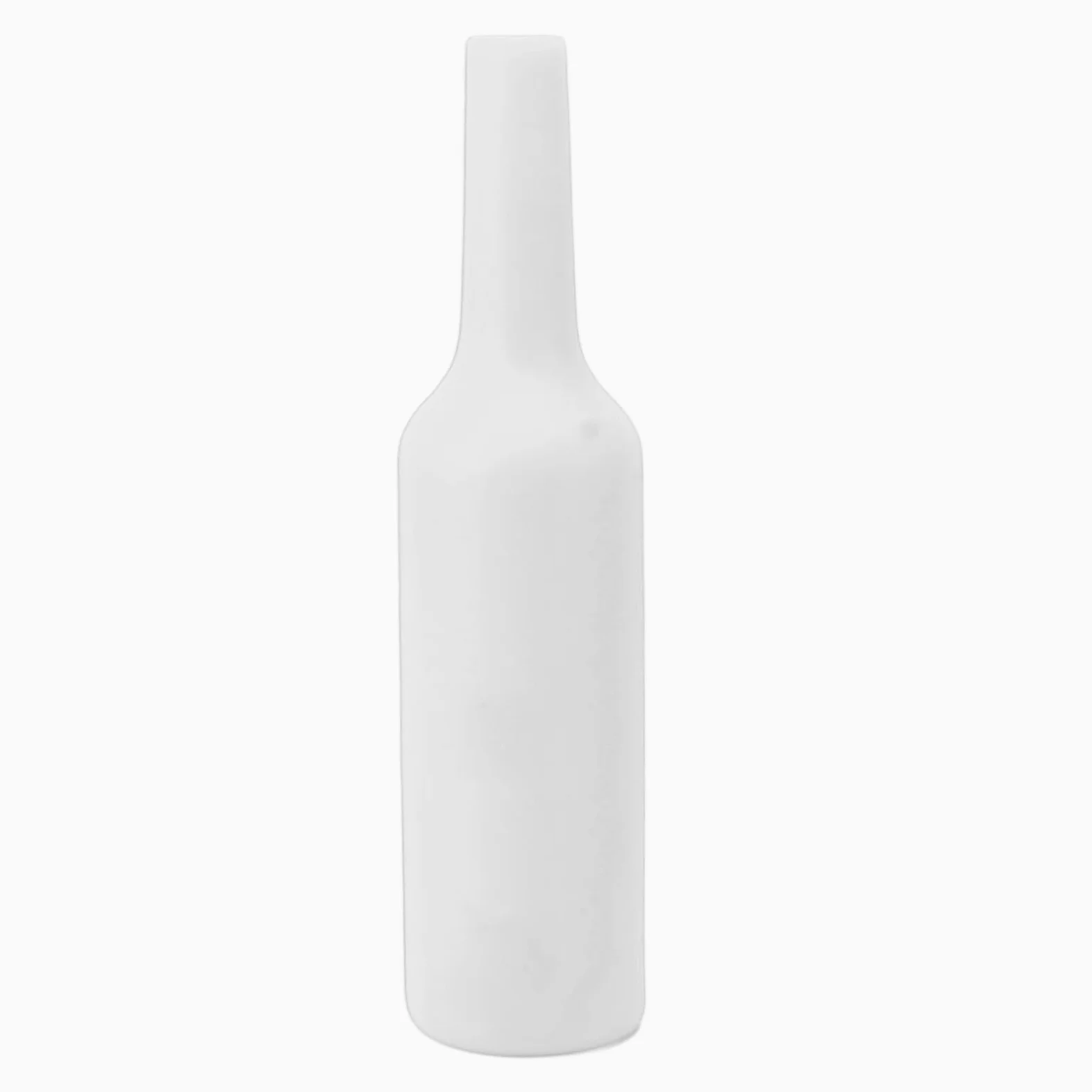 Omabeta Bottiglia da barista, comoda bottiglia resistente alle cadute, semplice pulizia in silicone, per allenamento (bianco)