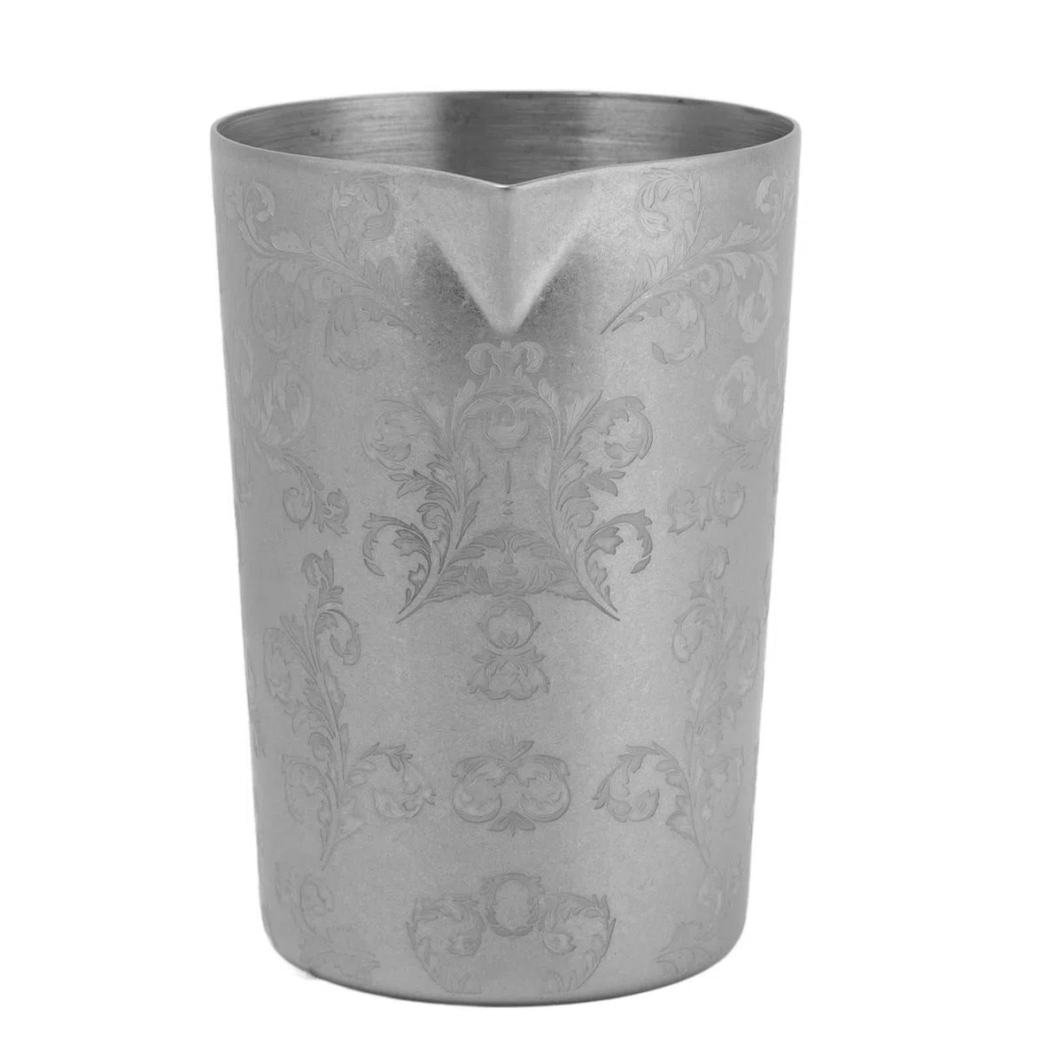 Mixing Glass Barman Acciaio, Bicchiere per Cocktail in Acciaio Inossidabile per Miscelazione Agitazione in Vetro perChe Tira lo Shaker perin Vetro per Miscelazione