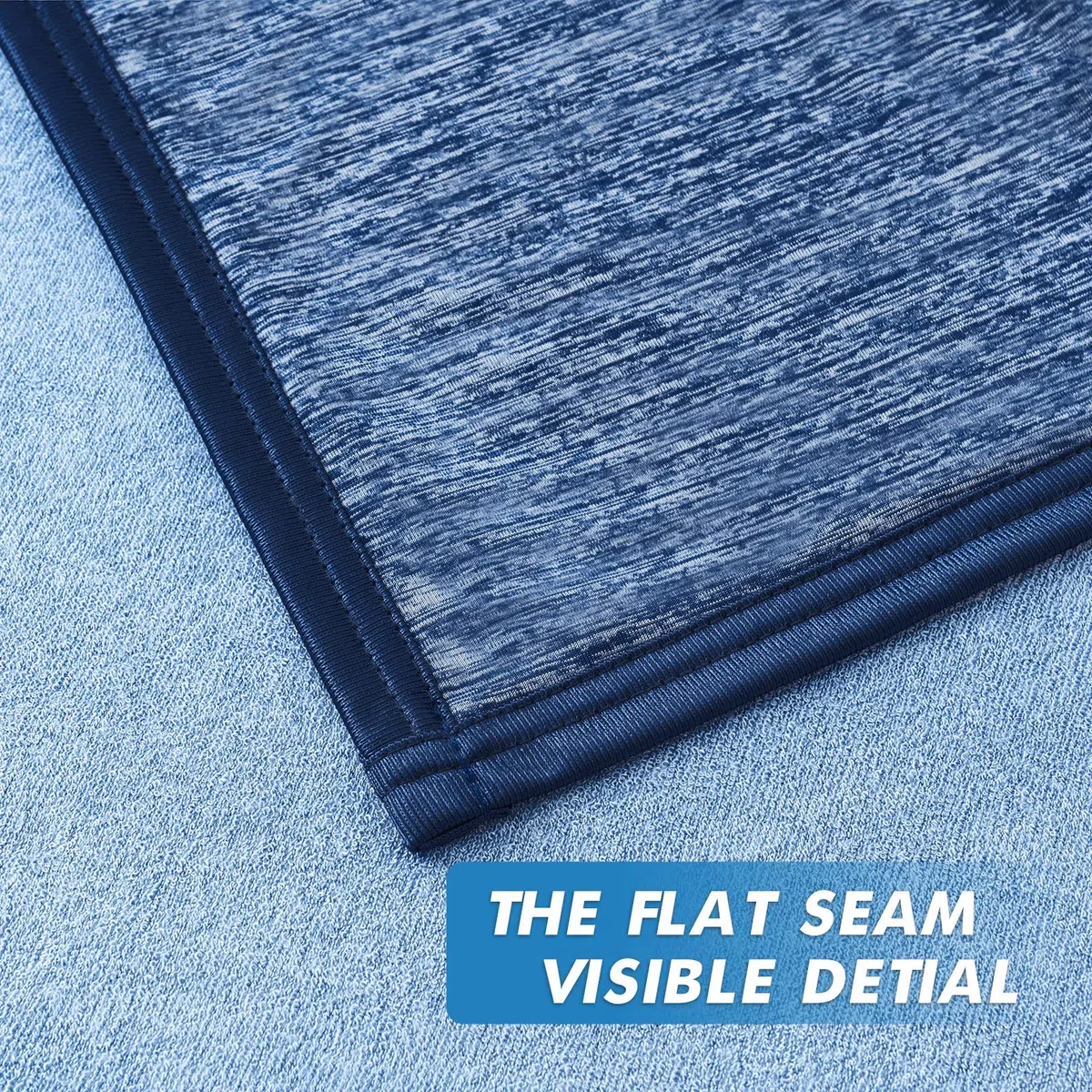 MIULEE Coperta Estiva con Fibra di Raffreddamento Giapponese Arc-Chill Q-Max 0.4 Fresca Morbido Coperta Letto Fresco Entrambi Lati Super Morbido Traspirante 150CMX200CM Blu