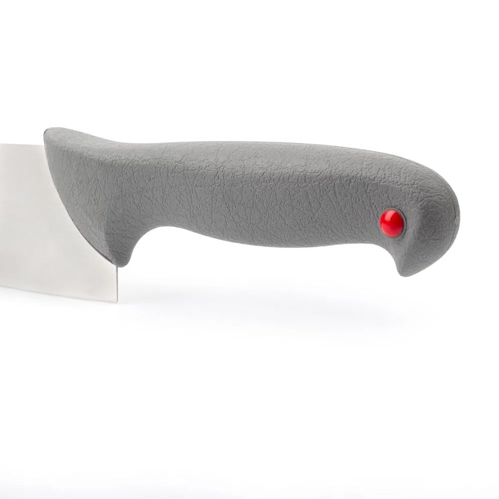 Arcos Serie Colour Proof, Coltello da Chef Coltello da Cucina, Lama Acciaio Inossidabile NITRUM 250 mm, Manico Polipropilene Coperto da Elastomer, Colore Nero