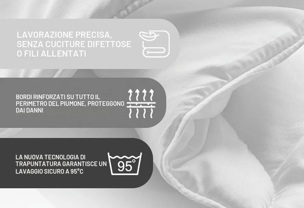 DecoKing Piumino 135 x 200 cm, Piumone Leggero per Letto Singolo, Trapunta in Microfibra per Tutte le Stagioni, 100% Imbottitura in Fibra Cava, Oeko-Tex Standard 100, Bianco, Inez