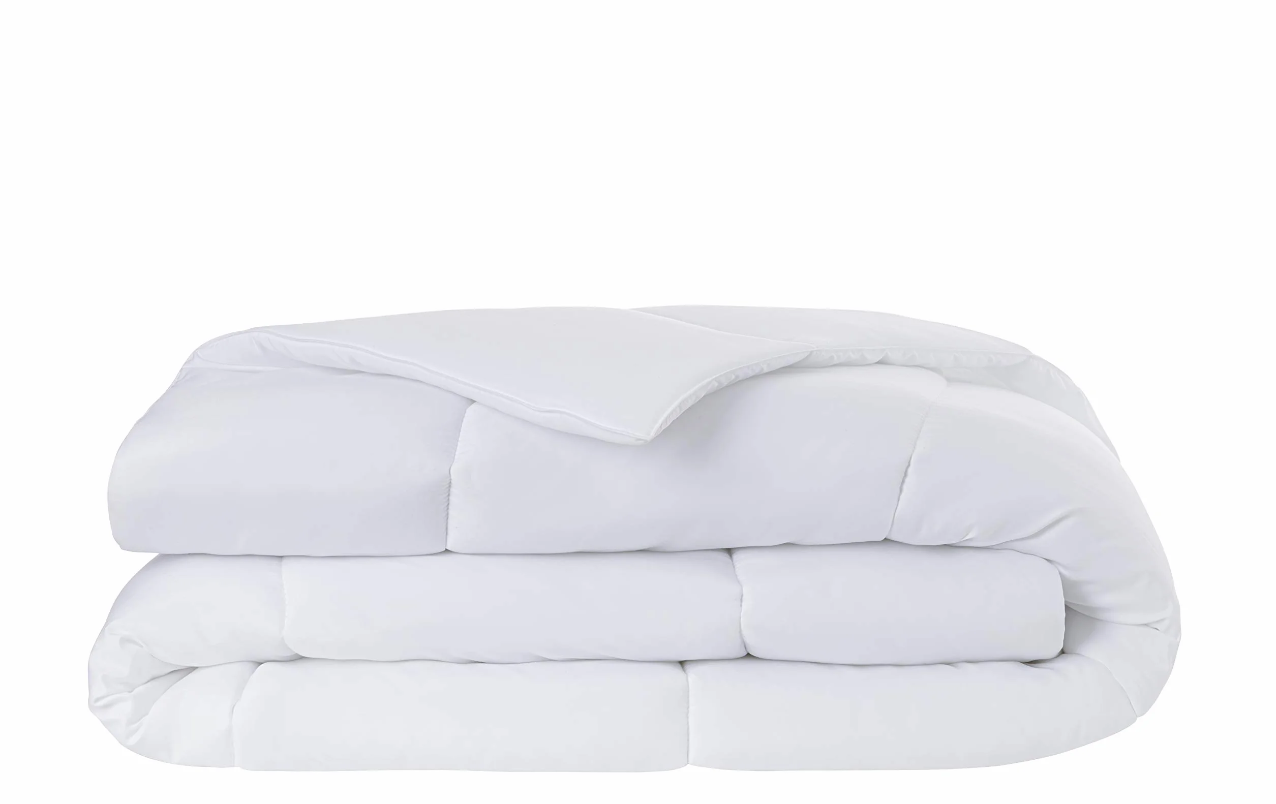 Todocama - Piumino trapuntato in fibra antiacaro, autunno-inverno, 300 g/m², Bianco, Dimensione piumino: 80 x 160 cm