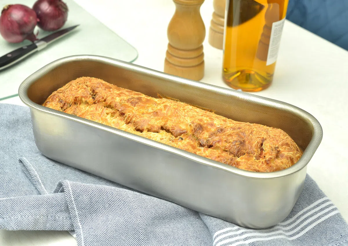 Steel Pan Plumcake Nonstick in Acciaio Inox 18/10 30x11cm
