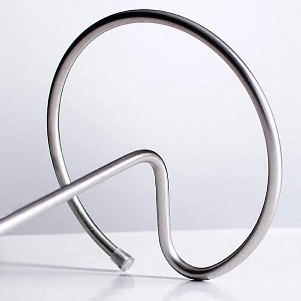 2pcs Decanter Rack/con testa in silicone/scolapiatti decanter asciugatura sottosopra titolare/Home Kitchen Use Accessories